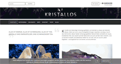 Desktop Screenshot of kristallos.de