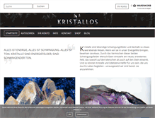 Tablet Screenshot of kristallos.de